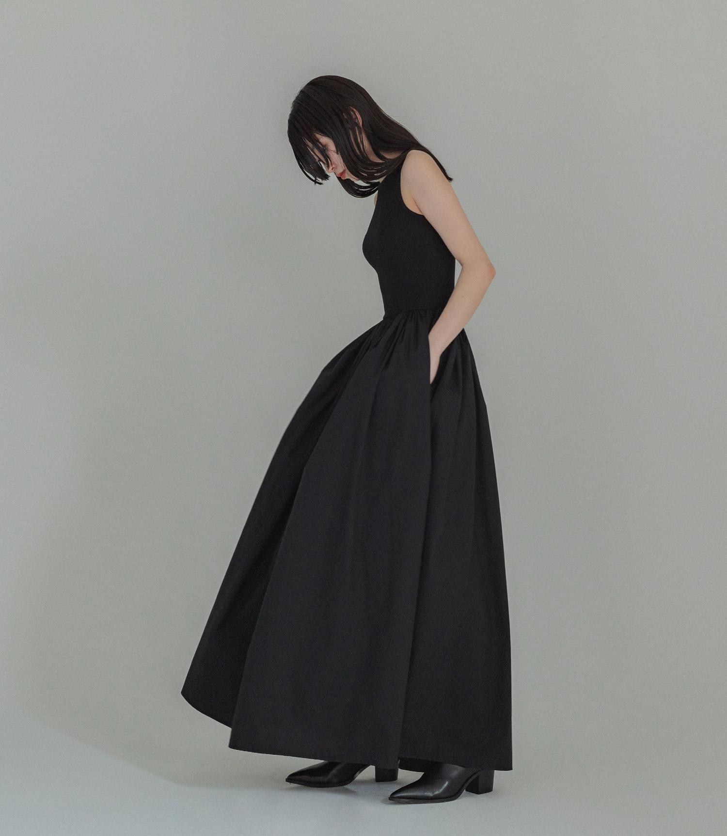 OAF DOCKING MAXI DRESS BLACK | hartwellspremium.com